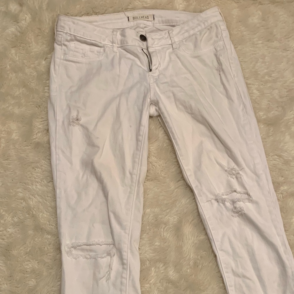 White jeans